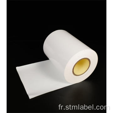 75U Papier d&#39;art à colle acrylique blanc brillant PVC Bright
